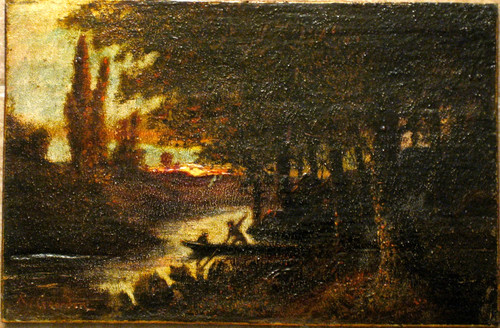 Listed french barbizon - listed, artist